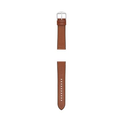 rubber lined leather watch strap