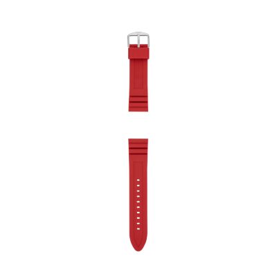 Fossil silicone 2025 watch strap 22mm