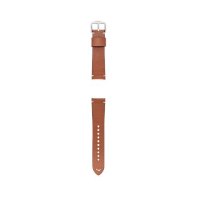 tan leather watch