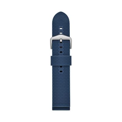 Fossil silicone 2025 watch strap 22mm