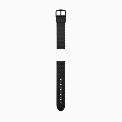  Fossil Gen 6 Smartwatch (Model: FTW4059V) Unisex 22mm Silicone  Interchangeable Watch Band Strap, Color: Black (Model: S221430) : Clothing,  Shoes & Jewelry