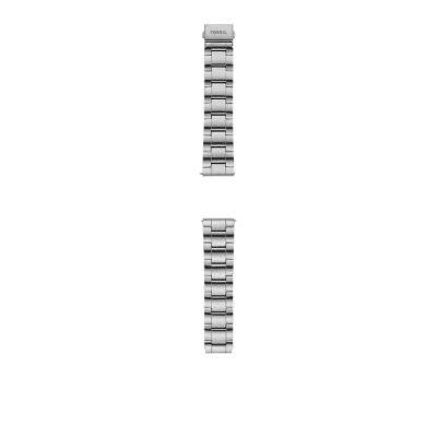 22mm Three-Row Stainless Steel Bracelet