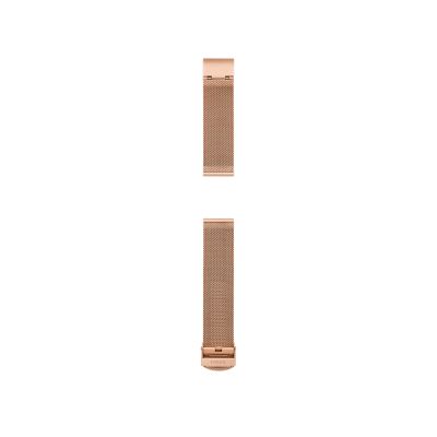 Rose gold metal watch strap hot sale