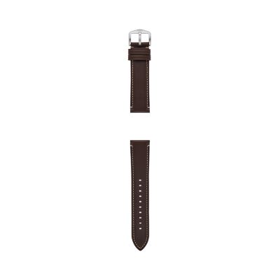 Correa Pulso Manilla de Cuero 22mm (milímetros) para reloj o Smartwatch  Casio Xiaomi fossil Huawei Samsung Michael Kors Color Rojo