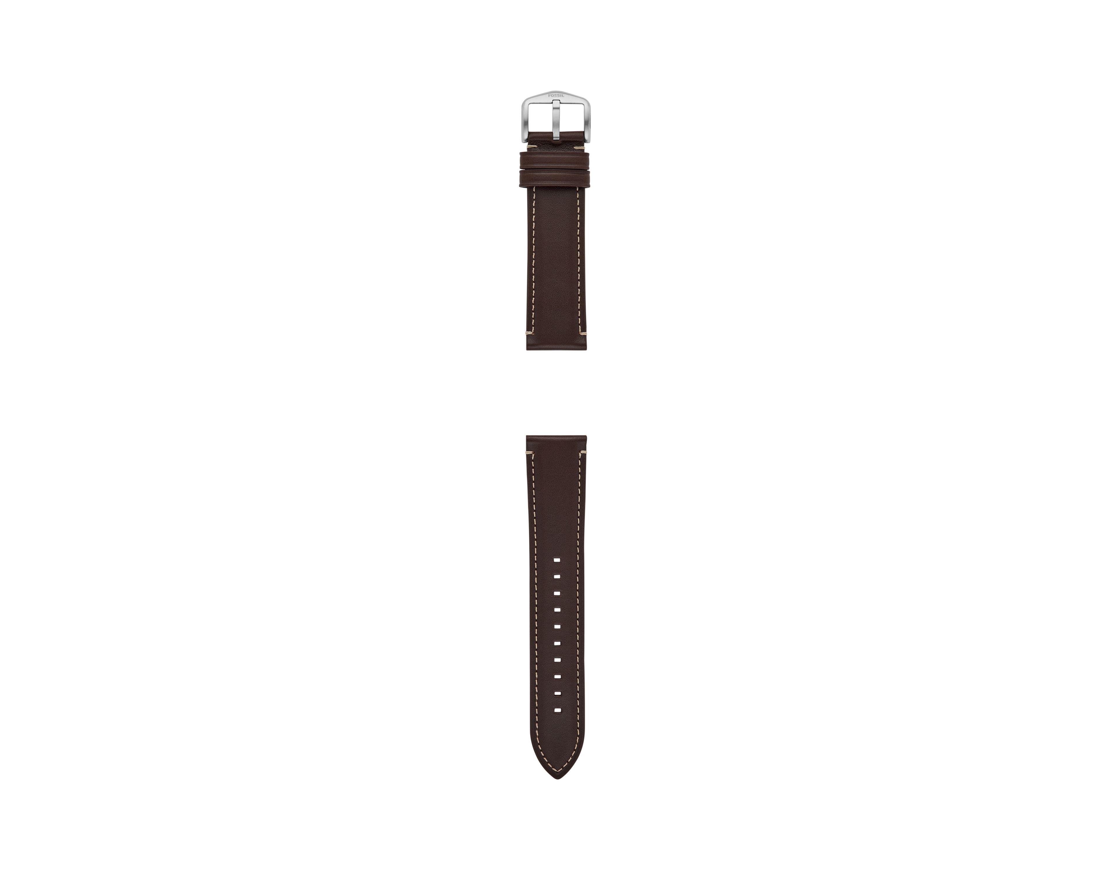 22mm Dark Brown LiteHide™ Leather Strap