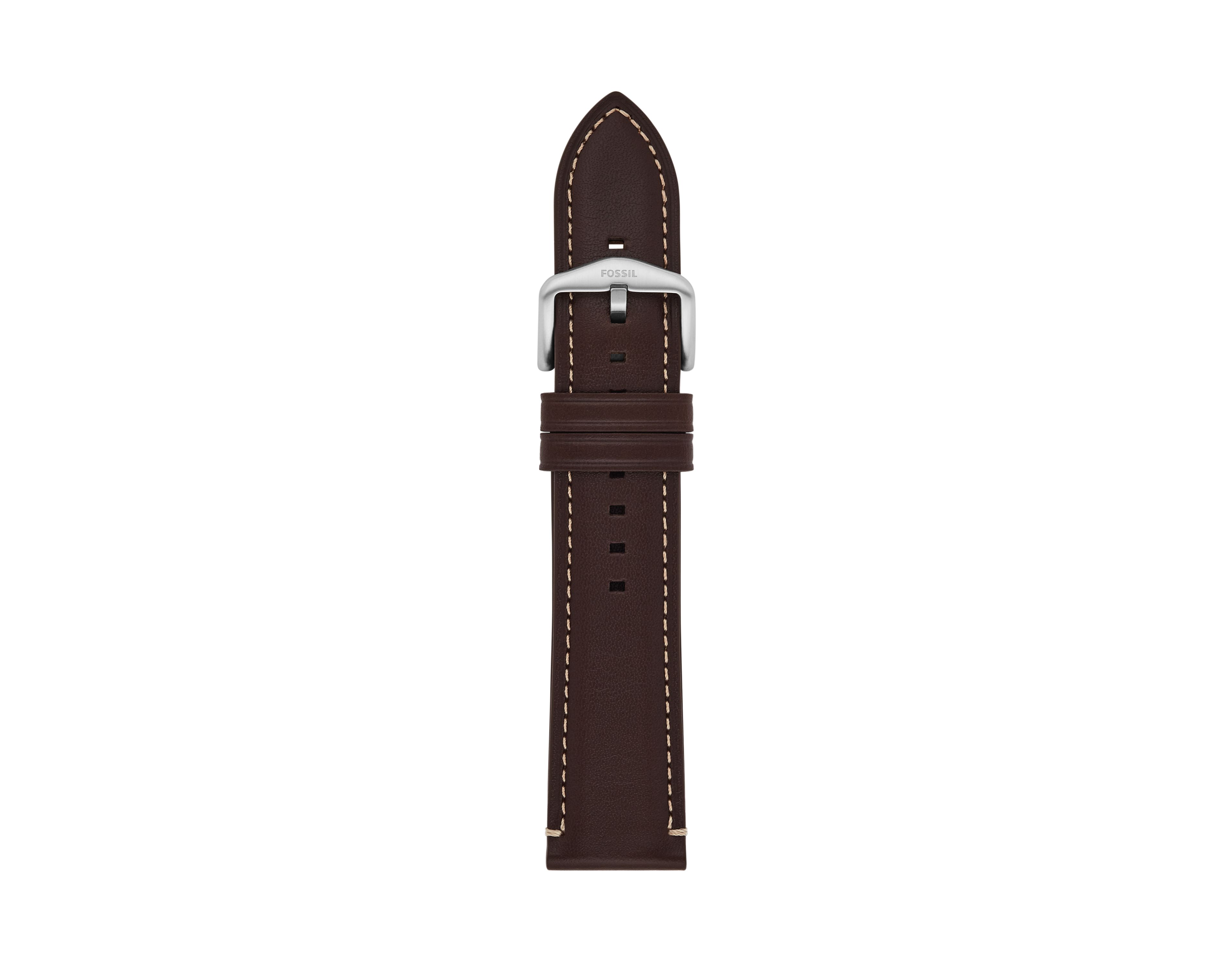 22mm Dark Brown LiteHide™ Leather Strap