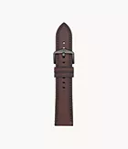 22mm Dark Brown LiteHide™ Leather Strap