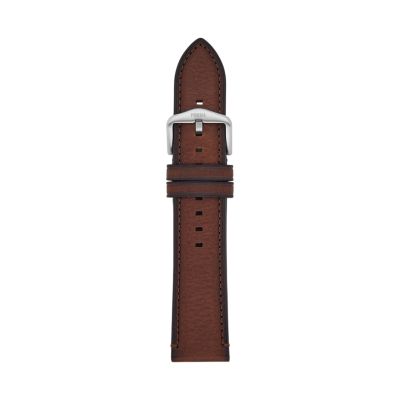 Bracelet de 22 mm en cuir LiteHide™, brun clair