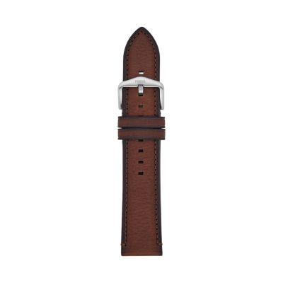 22mm Light Brown LiteHide™ Leather Strap