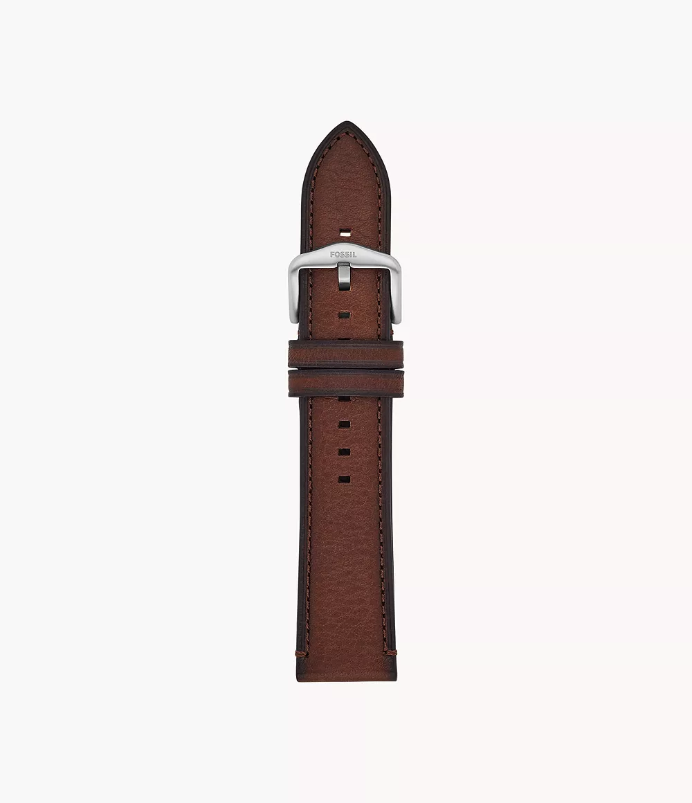 Image of 22mm Light Brown Eco Leather Strap