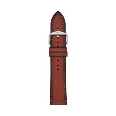 Watch Straps: Shop Leather Watch Straps for Men - Fossil