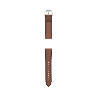 Correa Pulso Manilla de Cuero 22mm (milímetros) para reloj o Smartwatch  Casio Xiaomi fossil Huawei Samsung Michael Kors Color Rojo