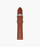 22mm Brown Cactus Leather Strap