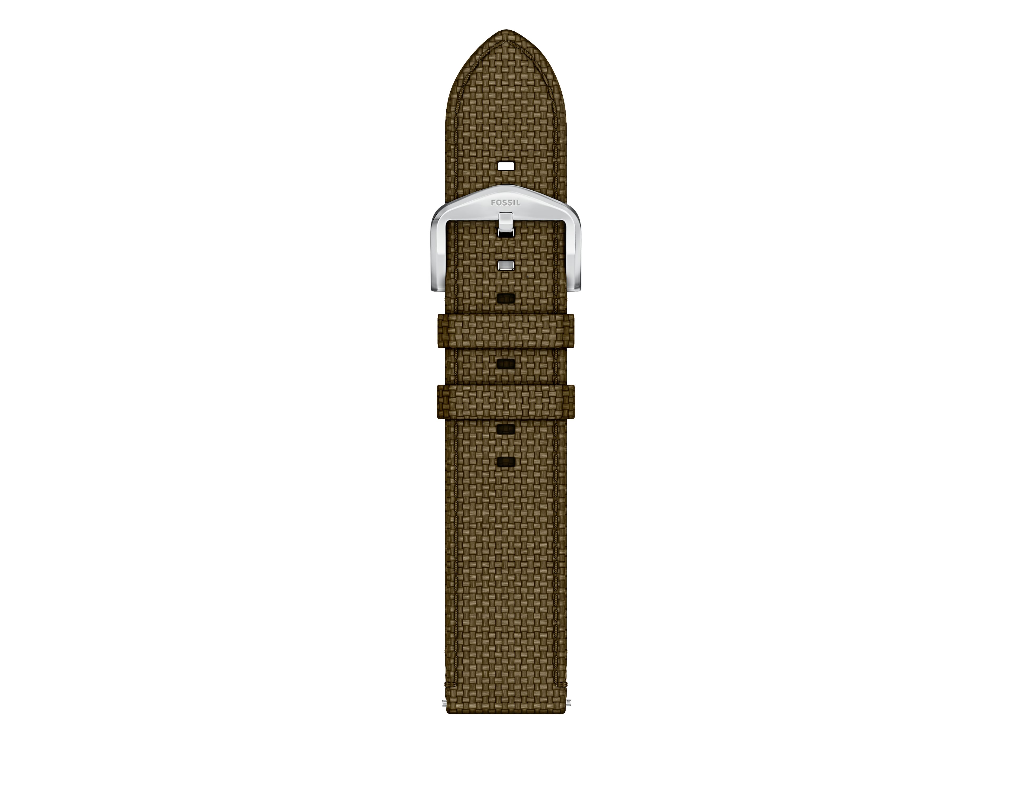 22mm Green Nylon Watch Strap