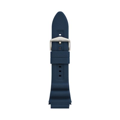 Silikonband für Herrenuhr 24 mm Marine