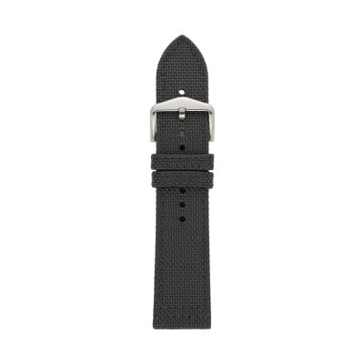 black nylon strap