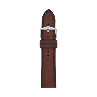 Bracelet de 24 mm en cuir LiteHide™, brun clair