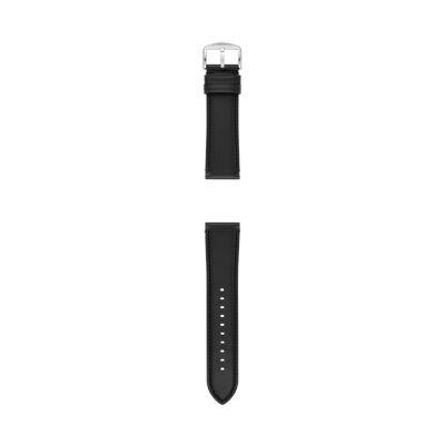 BOSS - Bracelet Apple Watch en cuir noir