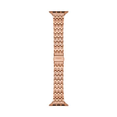 38 40mm Rose Gold Tone Stainless Steel Band for Apple Watch