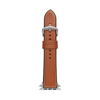 42mm Brown Leather Apple Watch® Strap 