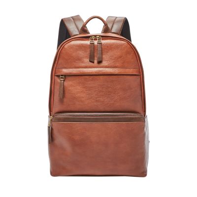 fossil leather bag mens