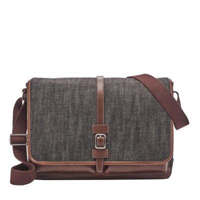 fossil travis messenger bag