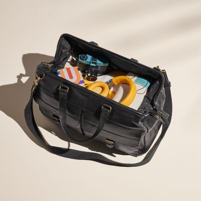 Fossil evan sale duffle bag