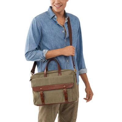 Fossil mens cheap work bags