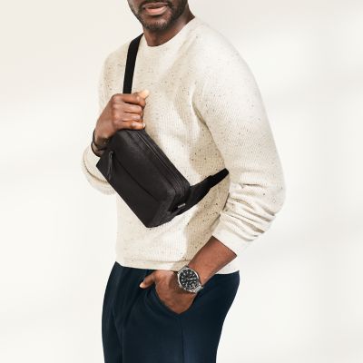 Fossil sling store bag man