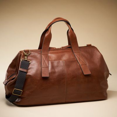 Fossil mens duffle bag on sale