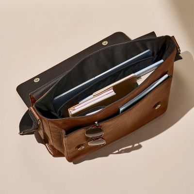 Fossil deals messenger bag