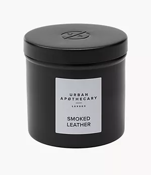 Smoked Leather Candle