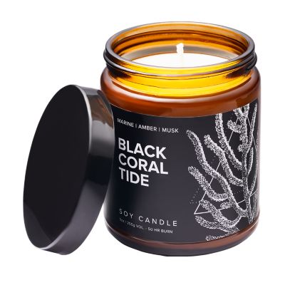 Black Sea Natural Coconut Wax Candle – Polar Bare Bath