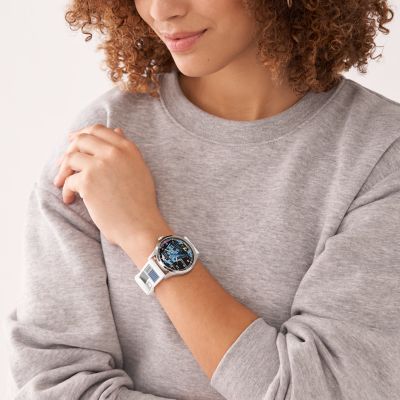 Fossil smartwatch left handed hot sale