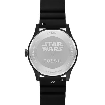 Special Edition Star Wars™ Darth Vader™ Three-Hand Black Silicone Watch