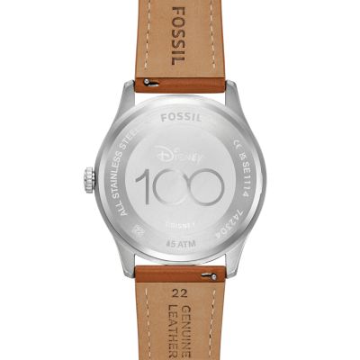 Disney Fossil スペシャルエディション 三針 ミディアムブラウン 