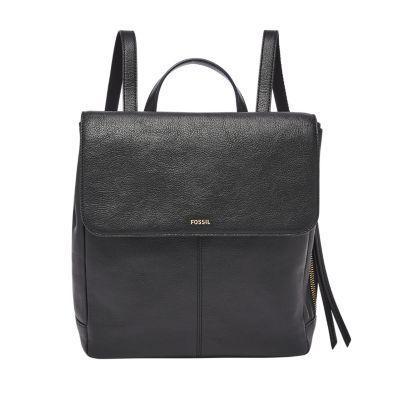 fossil claire backpack black