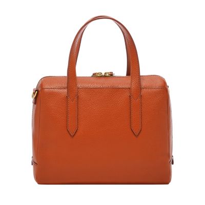 Fossil sydney satchel cabernet sale