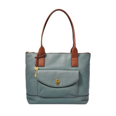 fossil shopper tote