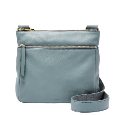 fossil grey crossbody bag