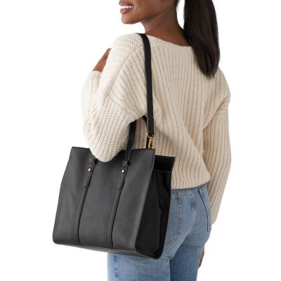 fossil kingston tote