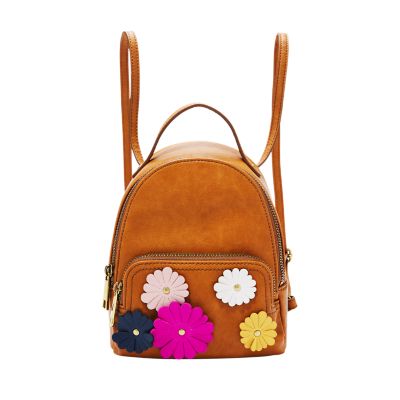 tan mini backpack