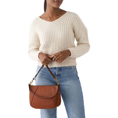 Top 67+ imagen fossil leather purse