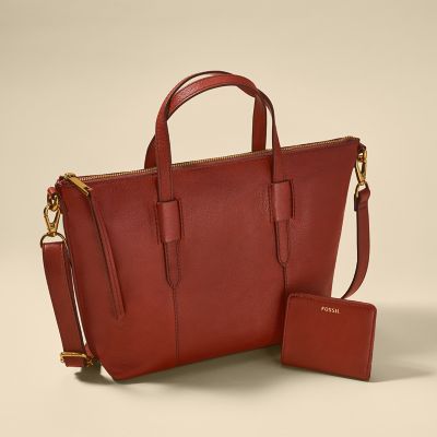 Fossil cheap lauren satchel