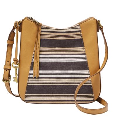 Fossil hot sale striped bag