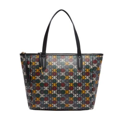 Fossil Grey Tote Bags