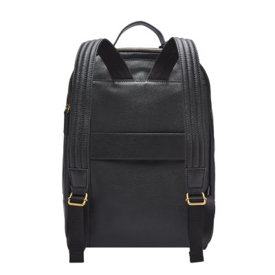 Black fossil backpack best sale