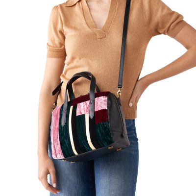 Fossil sydney sale satchel multi