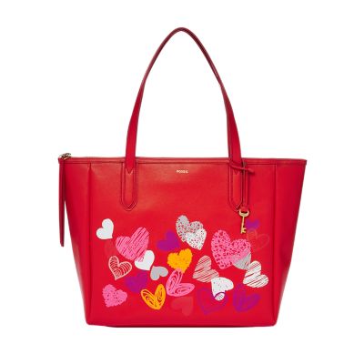 READY STOCK IN MALAYSIA) FOSSIL SYDNEY TOTE HEARTS (SHB2871745) – HBOUS