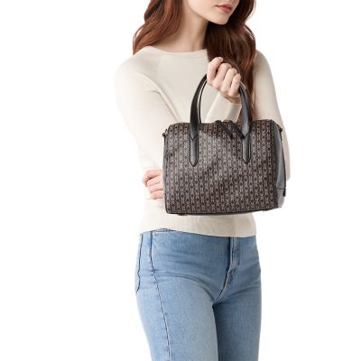 Fossil hot sale lauren satchel